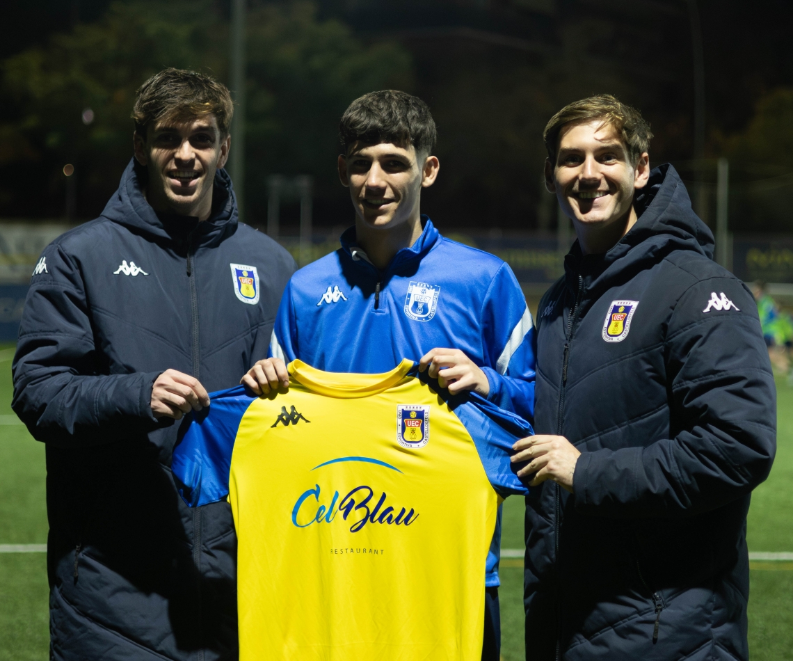 ALEIX ESTEBAN (procedent del Santboià però cedit per l'Europa), NOU JUGADOR UE CASTELLDEFELS