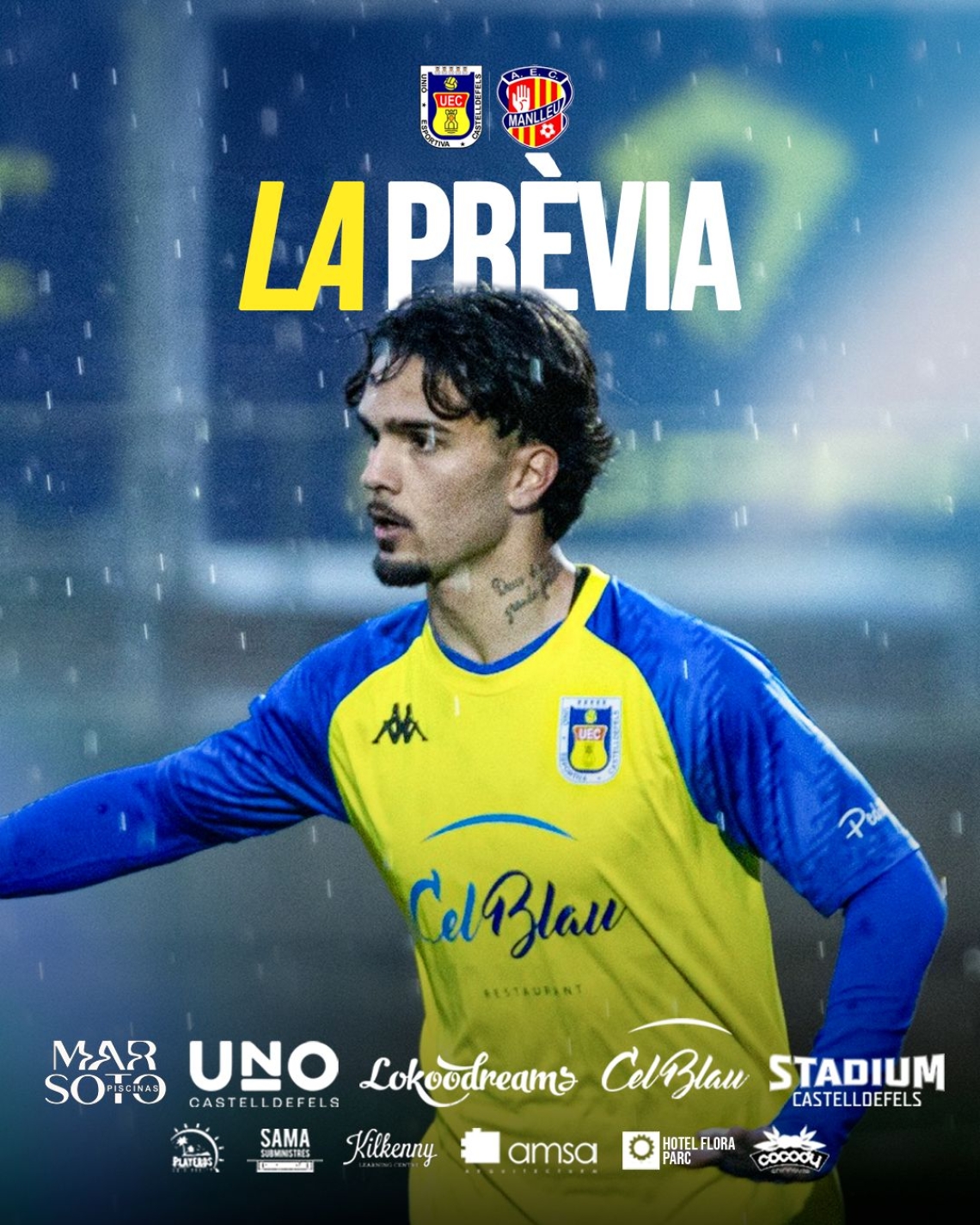 Lliga Elit 25-26. Prèvia Jornada 24. UE CASTELLDEFELS - AEC MANLLEU (dissabte 28 de març; 18:30h; Els Canyars)