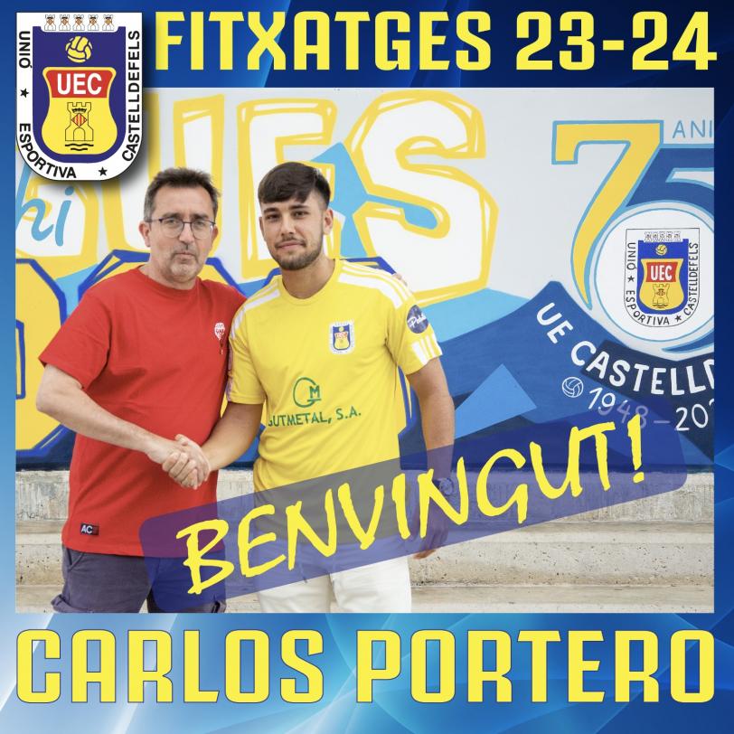 CARLOS PORTERO (EUROPA), TERCERA INCORPORACIÓ UE CASTELLDEFELS 23-24