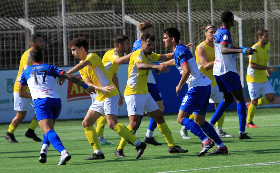 Tercera #RFEF5 23-24. Jornada 5. CFJ MOLLERUSSA - UE CASTELLDEFELS: 4-2. Final fatídic