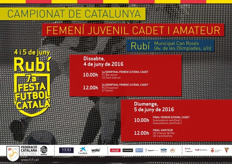 LA UE CASTELLDEFELS DISPUTARÀ LA FINAL DEL CAMPIONAT DE CATALUNYA AMATEUR