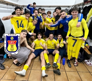 Tercera Catalana 23-24 (Grup 11). Jornada 17. UE CASTELLDEFELS B - EJ CAN PI: 6-0. Golejada per a encetar la segona volta a casa