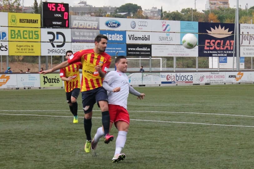 GALERIA D'IMATGES FC VILAFRANCA - UE CASTELLDEFELS. Lluís Montaner