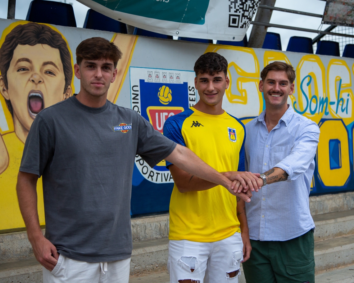 MARC POUGET (L'Escala), NOU JUGADOR UE CASTELLDEFELS