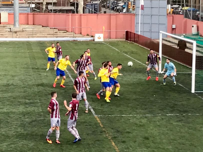 Jornada 24. CE JÚPITER - UE CASTELLDEFELS: 2-2. S'escapen dos punts al 86'