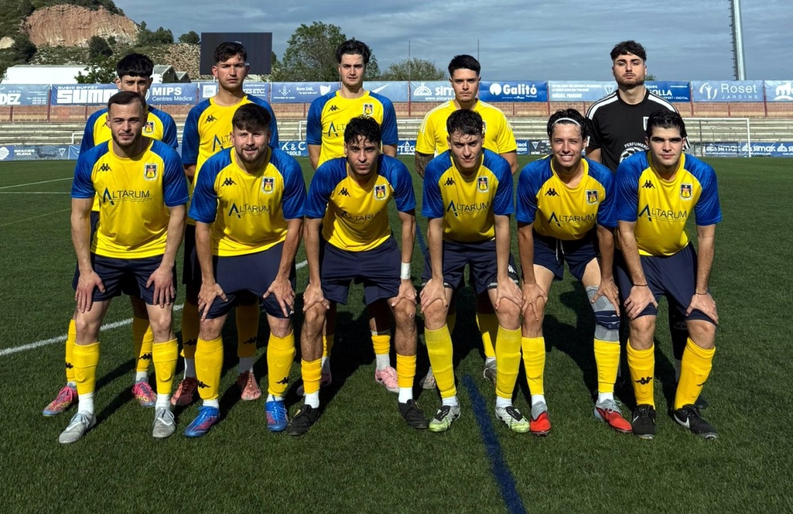 Tercera Catalana 25-26. Jornada 27. SEF ATENEU IGUALADÍ - UE CASTELLDEFELS C: 4-4. Segueixen sumant