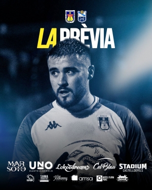 Lliga Elit 25-26. Prèvia Jornada 14. UE CASTELLDEFELS - AE PRAT (dissabte 10 de gener; 18h; Els Canyas)