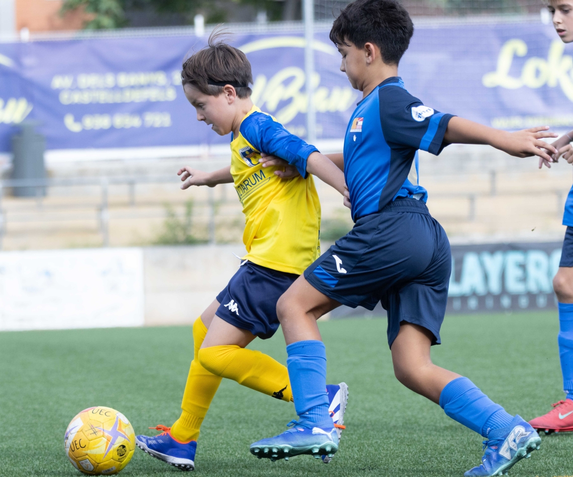 AGENDA CAP DE SETMANA FUTBOL BASE UE CASTELLDEFELS (4-5 OCTUBRE 2025)