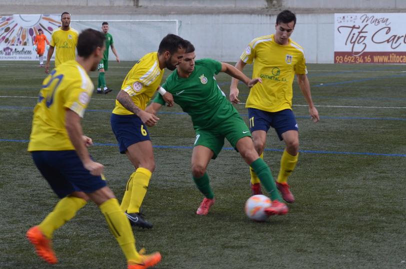Pretemporada 22-23. CERDANYOLA FC - UE CASTELLDEFELS: 0-0. Màxima igualtat