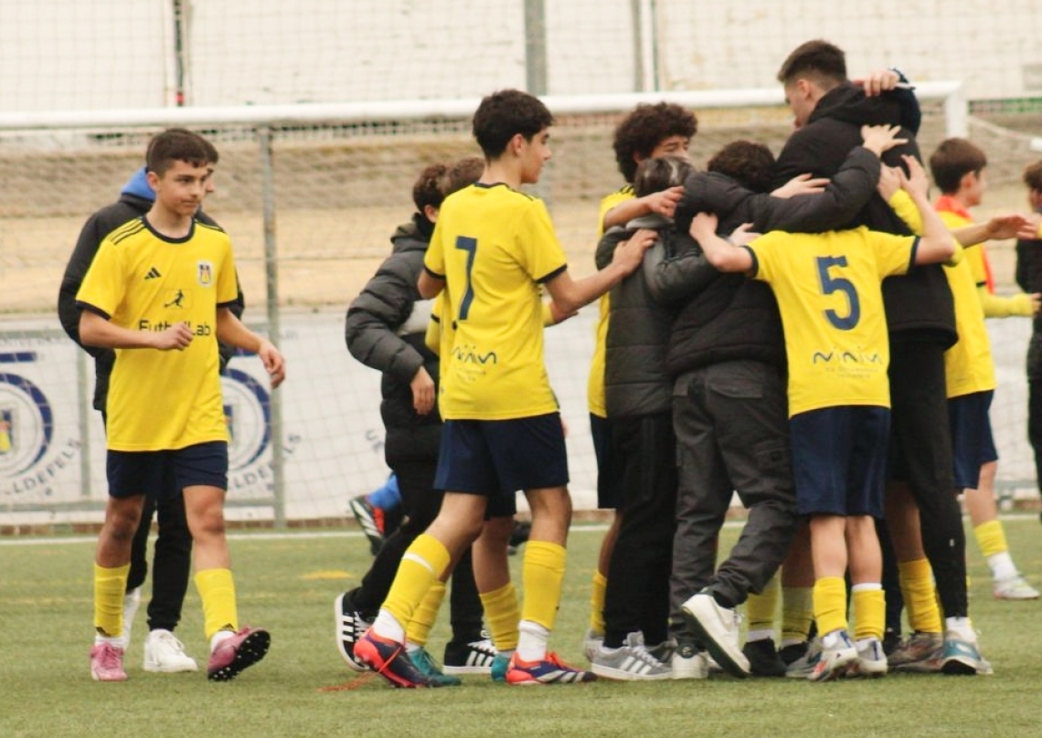 RESULTATS I GOLEJADORS/ES PARTITS CAP DE SETMANA FUTBOL BASE (15-16 FEBRER 2025)