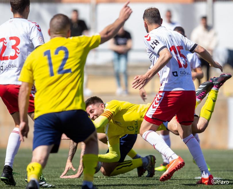 Tercera #RFEF 22-23 (Grup 5). Jornada 25. UE CASTELLDEFELS - CE L'HOSPITALET: 1-2. Derrota amb polèmica