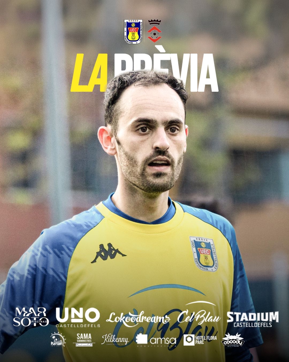 Lliga Elit 25-26. Prèvia Jornada 26. UE CASTELLDEFELS - UE VALLS (dissabte 18 d'abril; 18:30h; Els Canyars)