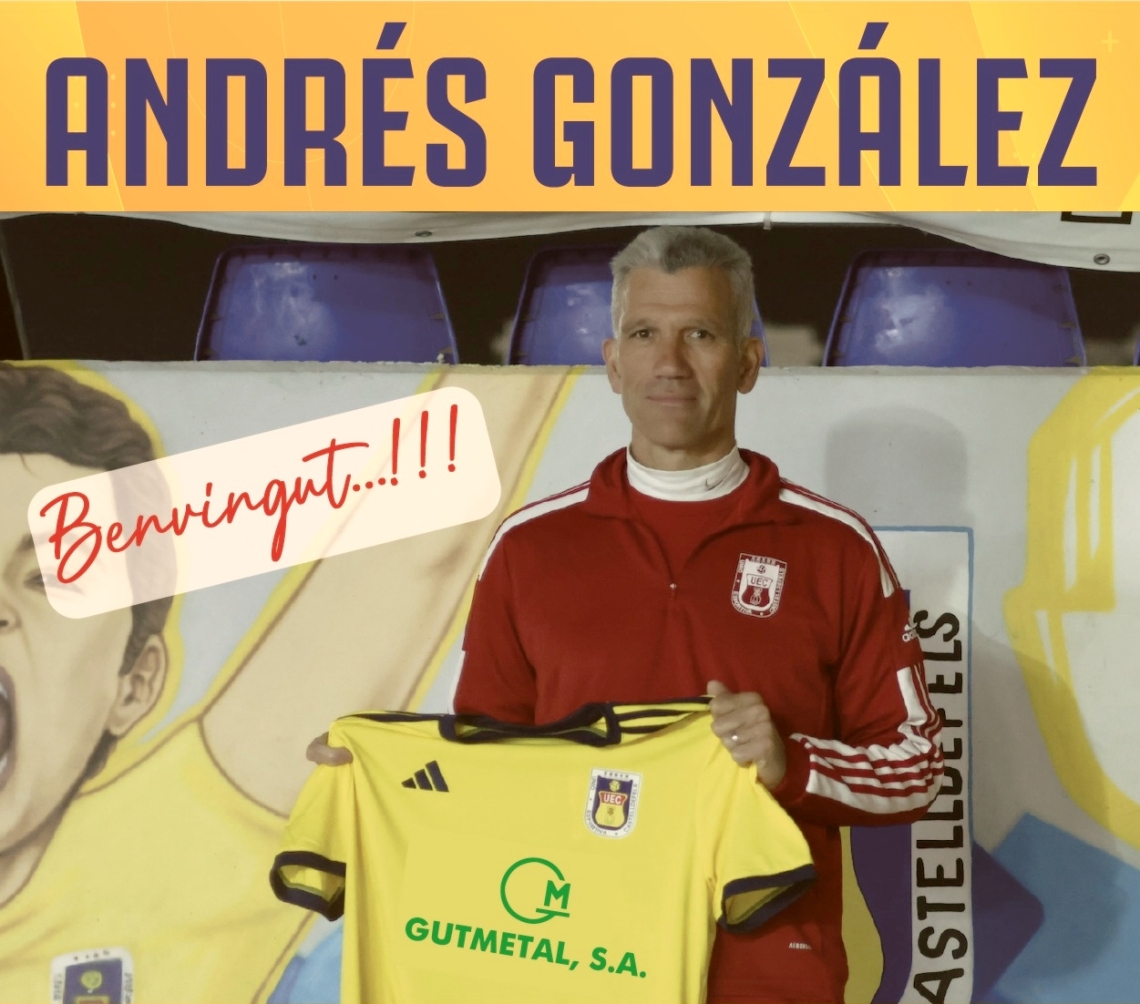 ANDRÉS GONZÁLEZ (ex Sanfeliuenc), NOU ENTRENADOR UE CASTELLDEFELS