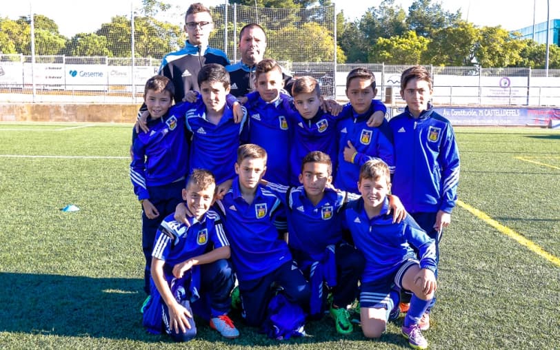 PARTIT DE LA JORNADA FUTBOL BASE: MITJA DOTZENA DE L'ALEVÍ F AL CORNELLÀ (6-0)
