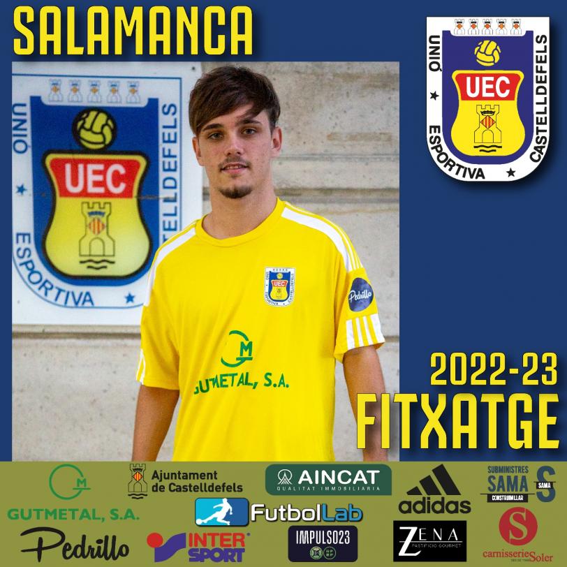 ALBERTO SALAMANCA, NOU JUGADOR UE CASTELLDEFELS CEDIT PEL CE SABADELL