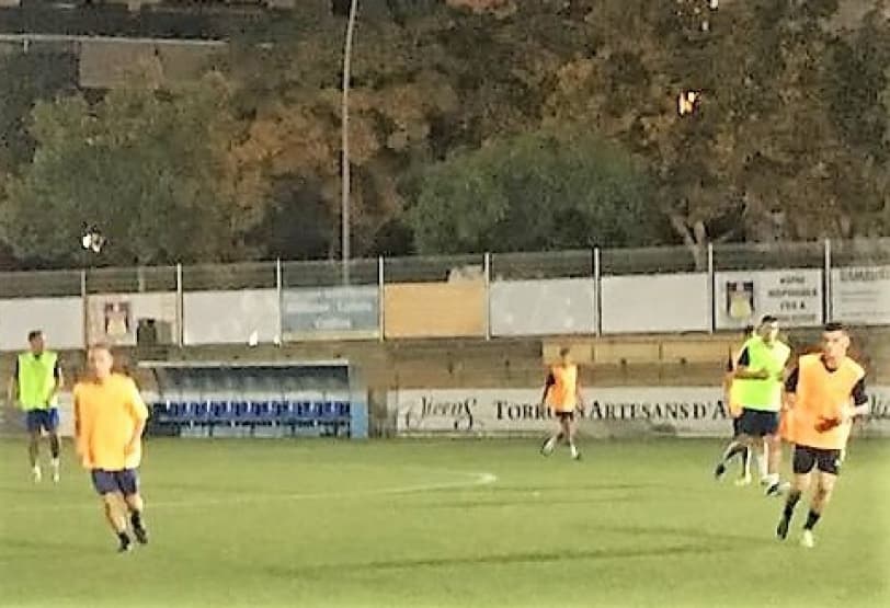 LA UE CASTELLDEFELS B 17-18, EN MARXA