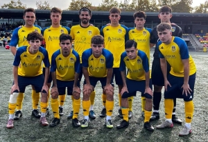 Tercera Catalana 25-26 (Grup 11). Jornada 8. FC SANTBOIÀ B - UE CASTELLDEFELS B: 2-2. Segon empat consecutiu