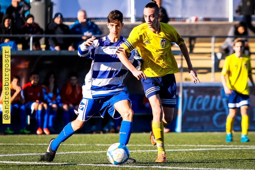 PARTIDO DE LA JORNADA FÚTBOL BASE: EL DUELO DE ASPIRANTES FUE PARA EL VINYETS