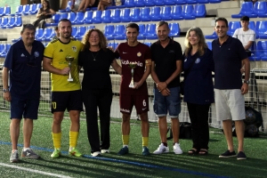 PRETEMPORADA 25-26. Partit Festa Major 2025. UE CASTELLDEFELS - FC ATLÈTIC SANT JUST (2-2) (2-3 a la tanda de penals). L'Atlètic Sant Just s'adjudica el torneig des dels onze metres