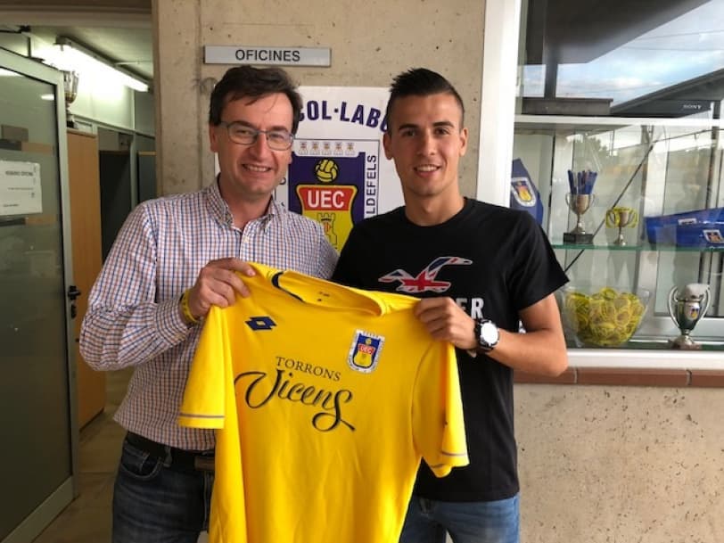 JORDI CANO (Prat) i RUBÉN CRUZ 'RUBI' (Santboià), PRIMERS FITXATGES PRESENTATS UE CASTELLDEFELS 18-19
