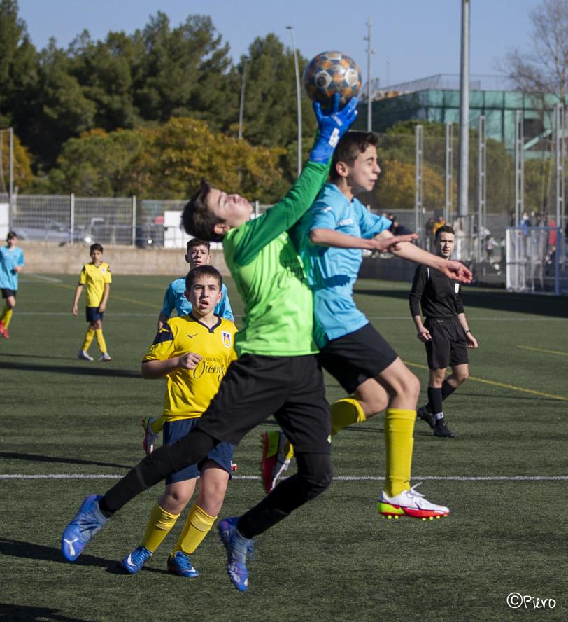 LES DADES DE LA JORNADA FUTBOL BASE UE CASTELLDEFELS (22-23-25-26-27 GENER 2022)