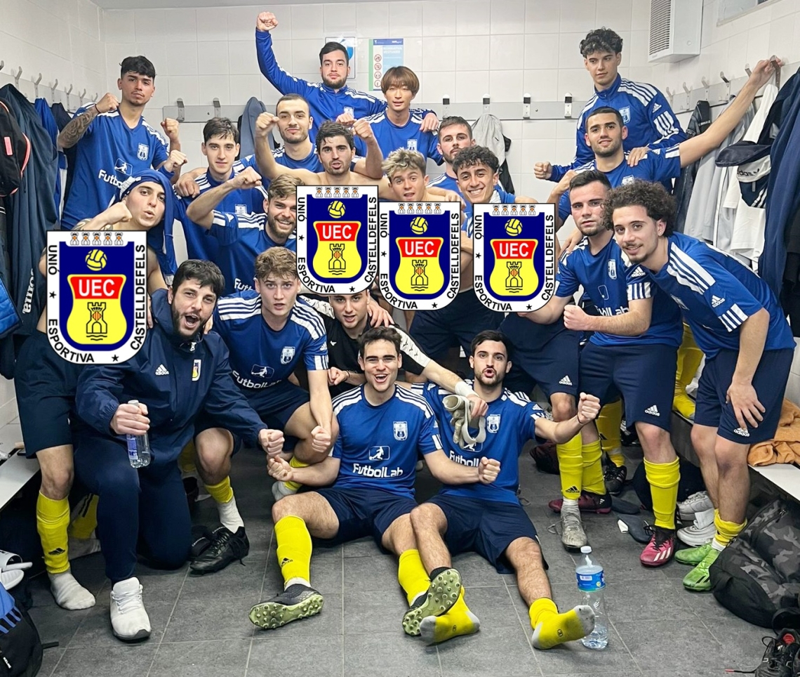 Tercera Catalana 23-24 (Grup 11). FC SANT JOAN DESPÍ SAN PANCRACIO B - UE CASTELLDEFELS B: 0-4. Recuperen la tercera posició