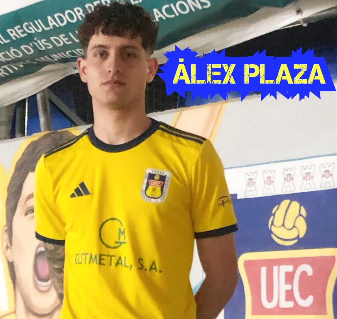 ÁLEX PLAZA (cedit pel Prat), NOU JUGADOR UE CASTELLDEFELS