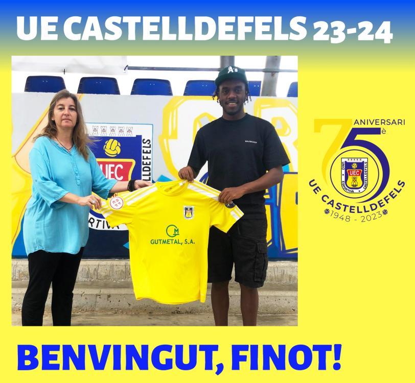 FINOT PIE (Cornellà DH Juvenil), NOU JUGADOR UE CASTELLDEFELS
