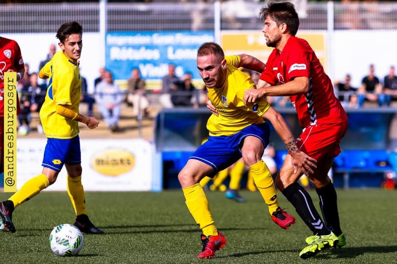 GALERÍA DE IMÁGENES UE CASTELLDEFELS - CF POBLA DE MAFUMET. Andrés Burgos