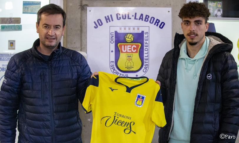 MANU GONZÁLEZ, NOU JUGADOR UE CASTELLDEFELS CEDIT PEL TERRASSA FC