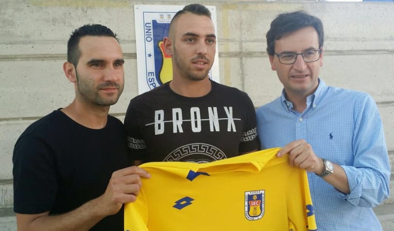 MANU MARTÍN (SANT ANDREU), PRESENTAT COM A NOU JUGADOR DE LA UE CASTELLDEFELS
