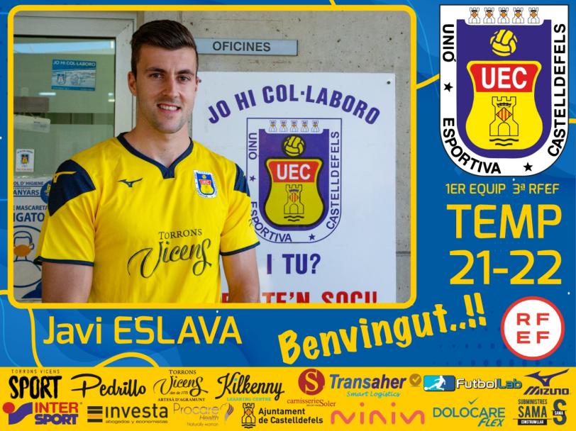 UE CASTELLDEFELS 21-22. JAVI ESLAVA (VILASSAR), SEGON FITXATGE