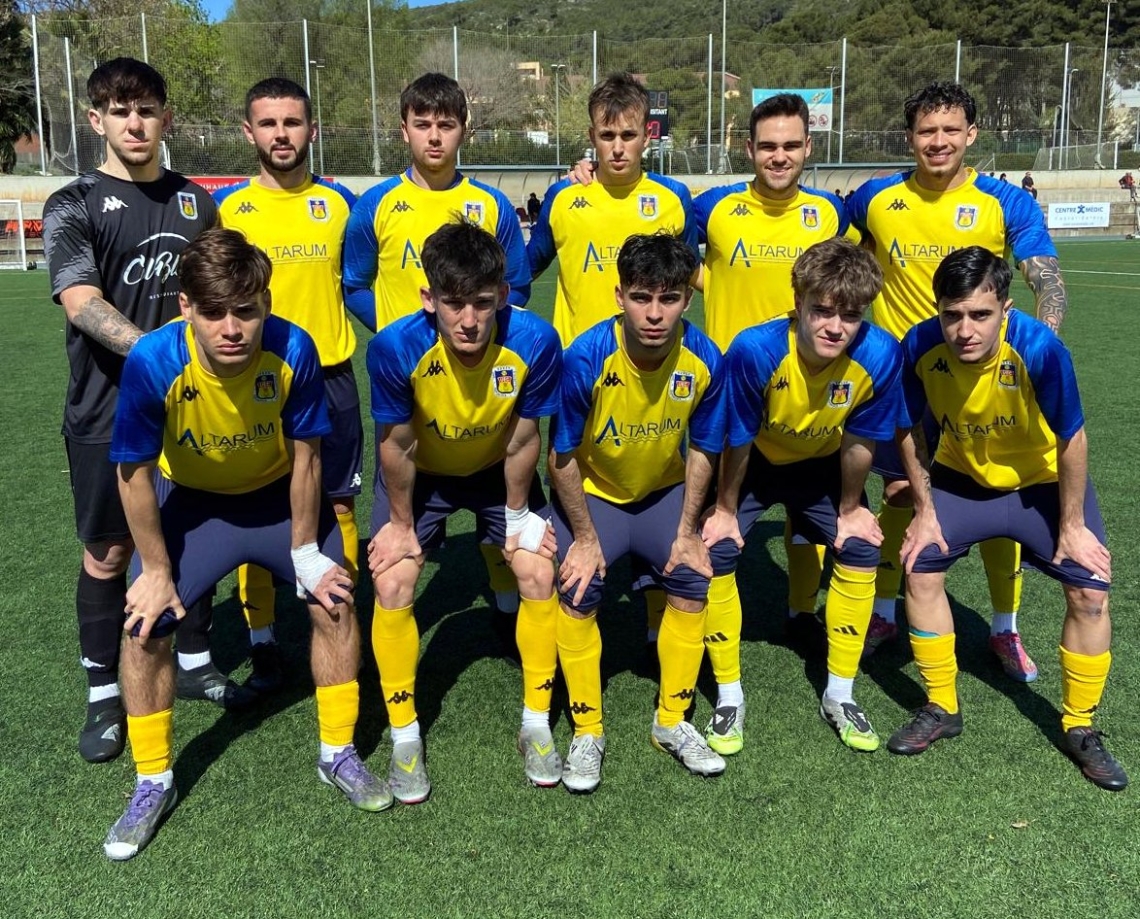 Tercera Catalana 25-26. Jornada 24. UD VISTA ALEGRE - UE CASTELLDEFELS B: 2-1. Ajustada derrota en el derbi