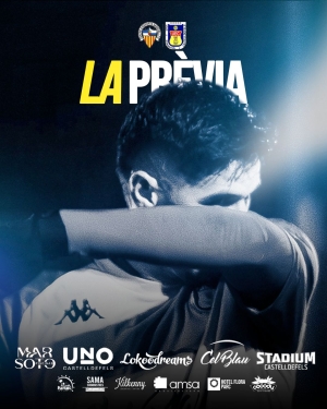 Lliga Elit 25-26. Prèvia Jornada 16. CE SABADELL B - UE CASTELLDEFELS (diumenge 25 de gener; 18:30h; Mpal Olímpia, Sabadell)
