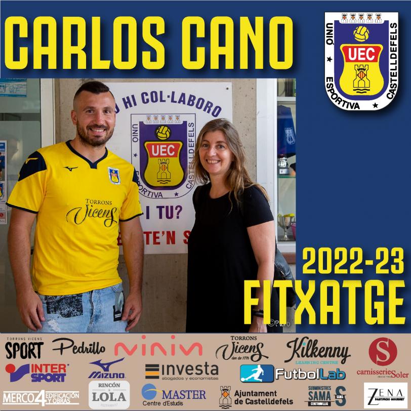CARLOS CANO (Granollers), NOU JUGADOR UE CASTELLDEFELS