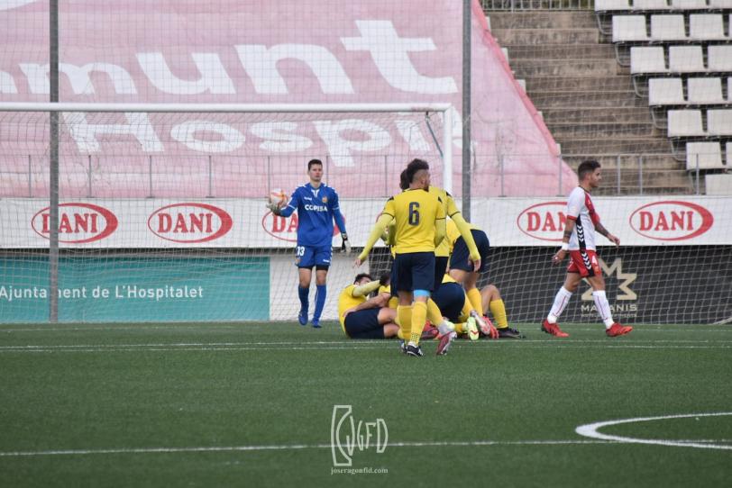 Tercera #RFEF 21-22 (Grup 5). CE L'HOSPITALET - UE CASTELLDEFELS: 0-1. Gran triomf contra un aspirant a tot
