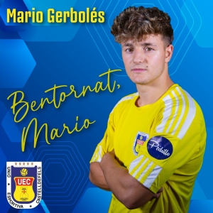 MARIO GERBOLÉS (UE Vilassar) TORNA A LA UE CASTELLDEFELS