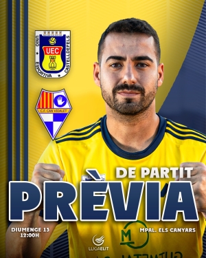Lliga Elit 24-25. Prèvia Jornada 26. UE CASTELLDEFELS - CF CAN VIDALET (diumenge 13 d'abril; 12h; Els Canyars)