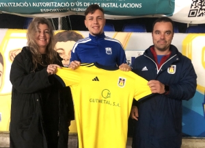 JUAN VALVERDE (cedit pel CF Badalona), NOU JUGADOR UE CASTELLDEFELS