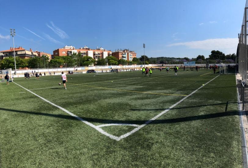 Tercera Catalana 22-23 (Grup 10). Jornada 2. CE APA POBLE SEC - UE CASTELLDEFELS B: 0-0. Primer punt a domicili