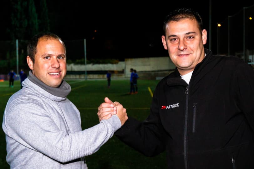 ELS ENTRENADORS TAMBÉ 'ESCALFEN MOTORS' #derbiCastell_Vista