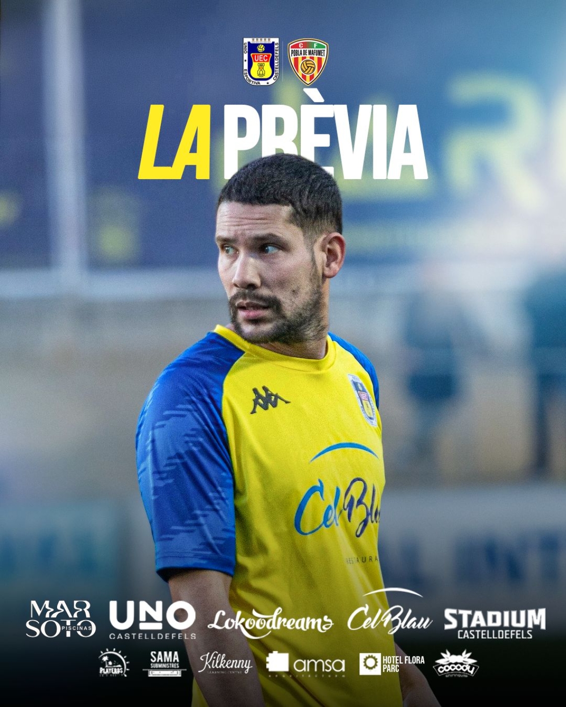 Lliga Elit 25-26. Prèvia Jornada 20. UE CASTELLDEFELS - CF POBLA MAFUMET (dissabte 28 de febrer; 16:05h; Els Canyars)