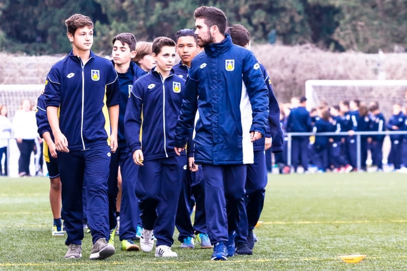 PRESENTACIÓN FÚTBOL BASE UE CASTELLDEFELS 16-17